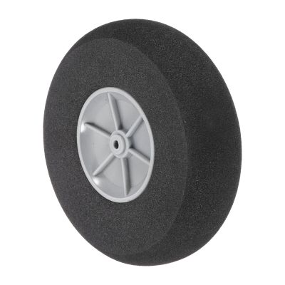 MECCANIXITY RC Airplane Wheels 4.13" OD x 1.18" T Aircraft Sponge Wheels Foam Wheel Replacement for DIY RC Model Plane 1 Pcs