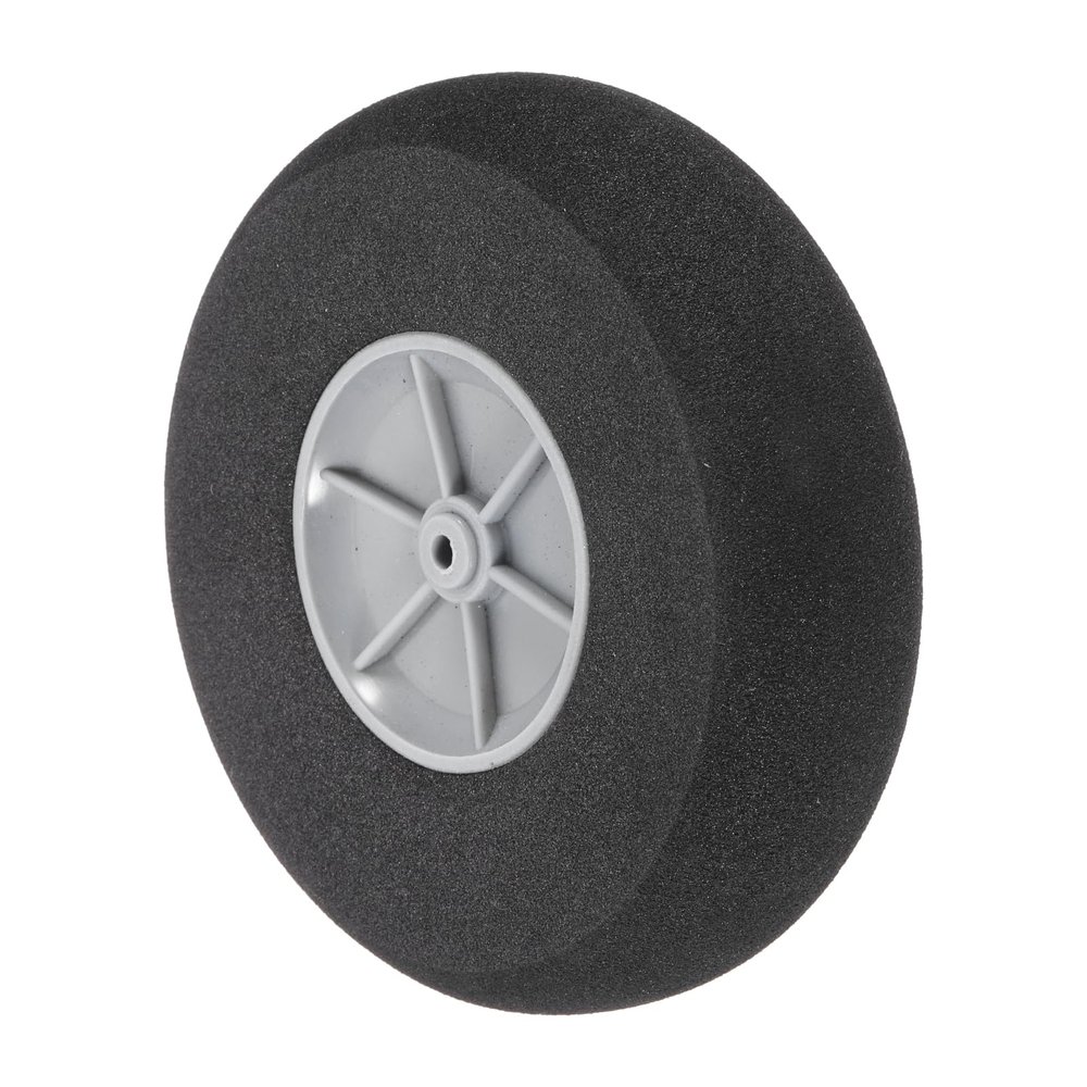 MECCANIXITY RC Airplane Wheels 4.13" OD x 1.18" T Aircraft Sponge Wheels Foam Wheel Replacement for DIY RC Model Plane 1 Pcs