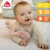 Fehn Rattle in the shape of a pink flamingo, faithful to rattle, for babies and toddlers from 0 months view 2