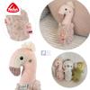 Fehn Rattle in the shape of a pink flamingo, faithful to rattle, for babies and toddlers from 0 months view 4