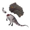 Dinosaur Model Set,Plastic Ancient Animal Figure with Scenic Display Base for Kids Adults Collectors view 1