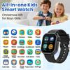 Waterproof Smart Watch for Kids Boys Ages 5-12 with 39 Games, HD Camera, Video, Music, Habit Tracking, Alarm, Pedometer, Kids Smart Watch Chrismars Birthday Gift for Boys Age 5 6 7 8(Black) view 2