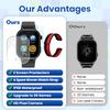 Waterproof Smart Watch for Kids Boys Ages 5-12 with 39 Games, HD Camera, Video, Music, Habit Tracking, Alarm, Pedometer, Kids Smart Watch Chrismars Birthday Gift for Boys Age 5 6 7 8(Black) view 3
