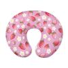 TSVAGA Strawberry Pillow Cover Girls Breastfeeding Pillow Cover for Baby, Super Soft Breathable Breast Feeding Pillows Case view 1
