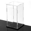 Xyrona Display Case 4" 6" 8" 10" 12" 14" 16" 20" Tall Acrylic Case, Waterproof Plastic Showcase for Collectibles/Memorabilia, Assemble DIY Display Cabinet(L45xW50xH50cm/18x20x20) view 1