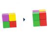 WEKAMOS Mini Wooden Square Blocks Early Childhood Education Craft Cubes for Math Manipulatives and DIY Projects Smooth and Sturdy Wood Square Blocks view 2