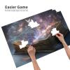 Vextrovia 1000 Piece Wooden Jigsaw Puzzle for Adults, Celestial Library with Floating Books and Night in Fantasy, Ideal for Relaxation and Family Fun, Exploratory Hobbies and Challenges view 4
