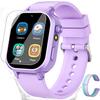 Waterproof Smart Watch for Kids Girls Ages 5-12 with 39 Games, HD Camera, Video, Music, Habit Tracking, Alarm, Pedometer, Kids Smart Watch Chrismars Birthday Gift for Girls Age 5 6 7 8(Purple) view 1