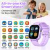 Waterproof Smart Watch for Kids Girls Ages 5-12 with 39 Games, HD Camera, Video, Music, Habit Tracking, Alarm, Pedometer, Kids Smart Watch Chrismars Birthday Gift for Girls Age 5 6 7 8(Purple) view 2