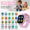 Waterproof Smart Watch for Kids Girls Ages 5-12 with 39 Games, HD Camera, Video, Music, Habit Tracking, Alarm, Pedometer, Kids Smart Watch Chrismars Birthday Gift for Girls Age 5 6 7 8(Pink) view 2