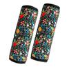 2 Pack VegaPunkLab Seat Straps Shoulder Pads for Kids - Seat Belt Cover Pad, Strap Wrap Cover for Bogg Bag, Perfect for Car Booster Seats, Strollers, High Chair, Backpacks, and More, Wild Flower view 1
