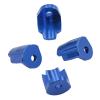 4X Shock Guard Cover Anti Collision Aluminum Alloy Protector for 1/14 1/18 RC Car Sturdy, Blue view 1