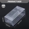 100Pcs Model Car Display Case, 1.2X 1.6x3.2 Clear Miniature Display Case Dustproof Protection Storage Box for Action Figures Toys Collectibles Model view 3