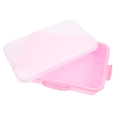 Cabilock Handheld Sand Tray with Lid Portable Sandbox for Sturdy Design for Indoor Ample Storage for Sand Friendly