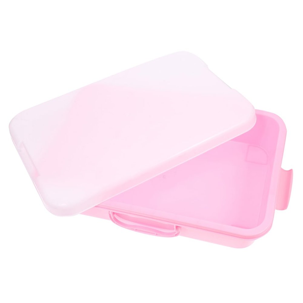 Cabilock Handheld Sand Tray with Lid Portable Sandbox for Sturdy Design for Indoor Ample Storage for Sand Friendly