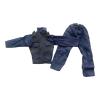 1:6 Scale Action Figure Clothes Uniform Mini Dress Up Fabric Trendy Doll Costume