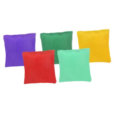 YARNOW 5pcs Double Layer Bean Bags for Toss Game Non Leaking Design for Backyard Fun Sports Events and Outdoor Gatherings