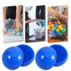 Cabilock Gumball Vending Machine Capsules 50pcs 1.18in Hollow Bingo Balls,Pinata Stuffers DIY Craft Supplies Props for Holiday Party view 2