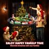 Christmas Train Set 2 in 1 Hanging Around The Tree Train Toys for Toddlers with Luxury Track & Sound and Smoke,Train Toy Set Around & Under The Christmas Tree, Best Indoor Christmas Decoration view 3