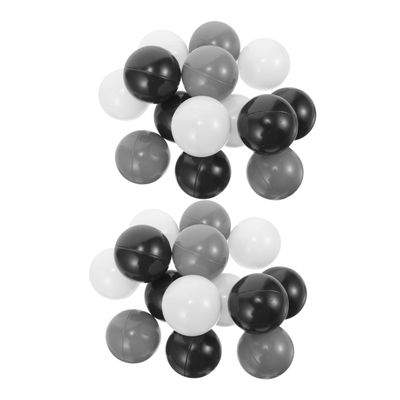 HEALEEP 50pcs Plastic Ocean Balls for Boys and Girls Lightweight Play Balls for Party Decoration and Pits Fun Play Props for Boy Girl Activities and Swimming Pools