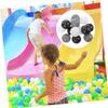 HEALEEP 50pcs Plastic Ocean Balls for Boys and Girls Lightweight Play Balls for Party Decoration and Pits Fun Play Props for Boy Girl Activities and Swimming Pools view 4
