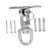 Abaodam 1set Stainless Steel Swivel Swing Hook Kit Hanging Hook for Outdoor Swing Chair Hammock Fitness Equipment Easy Installation view 1