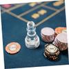 BESPORTBLE Acrylic Win Marker for Poker Chips Transparent Game Tracker Versatile Poker Accessory for Adults Easy Tracking Various Gaming Scenarios Enhances Fun Daily Gameplay view 2