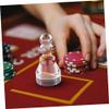 BESPORTBLE Acrylic Win Marker for Poker Chips Transparent Game Tracker Versatile Poker Accessory for Adults Easy Tracking Various Gaming Scenarios Enhances Fun Daily Gameplay view 4