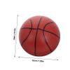 Alasum 6pcs Mini Basketballs for Boy Girl Inflatable with Pump for Pool Parties and Active Play Develops Coordination and Motor Skills Suitable for Little Hands view 2