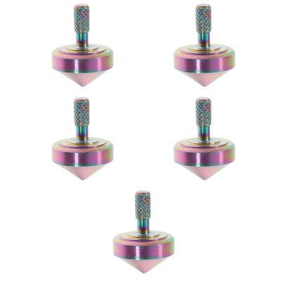 BESPORTBLE Alloy Spinning Top Educational Desktop Gyroscope for Adults Balanced Portable Design for Fidgeting Relaxation Compact for Go Fun