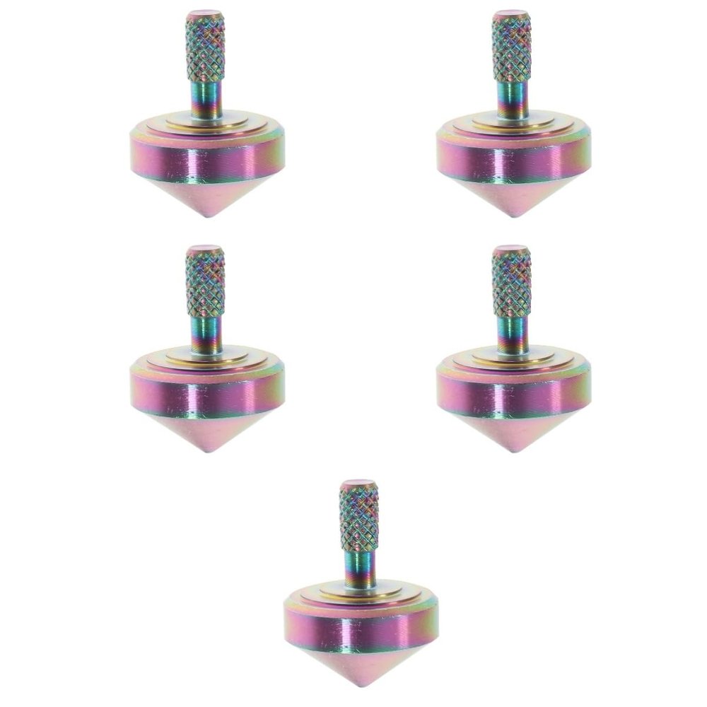 BESPORTBLE Alloy Spinning Top Educational Desktop Gyroscope for Adults Balanced Portable Design for Fidgeting Relaxation Compact for Go Fun