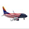 Daron Toy Airplane  Southwest Freedom One Livery  Die-Cast Metal Model Airplane with Plastic Parts, Officially Licensed Collectible Toy for Kids Ages 3+ view 1