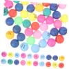 OSOLADY 50 Count High Elastic Raffle Balls Set for Party Games Numbered Entertainment Balls for Home Gatherings and Activities view 1