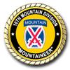 10th Mountain Division Iraq Service Challenge Coin view 3