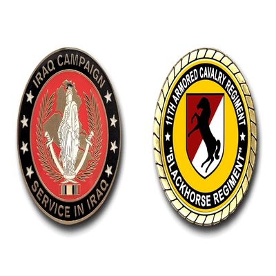 11th Armored Cavalry Regiment Iraq Service Challenge Coin