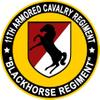 11th Armored Cavalry Regiment Iraq Service Challenge Coin view 3