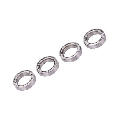 4Pcs RC Ball Bearing Kit 12x18x4mm, Stainless Steel Material for Arrma 3S 1/10 RC Car Crawler, Low Rolling Resistance, for Car Model Replacement
