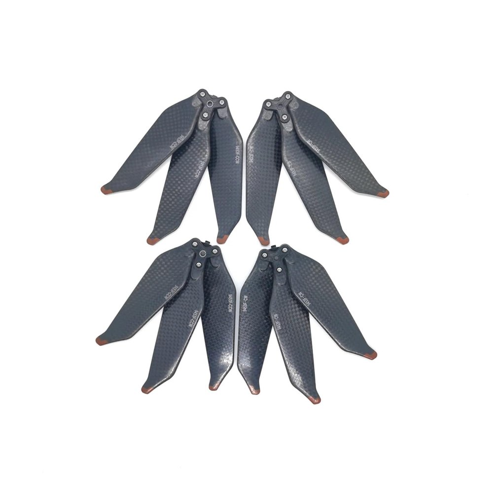 Compatible with 3/3 Carbon Three-Blade Propeller Quick-Release Propeller Fan 9453F Propeller Drone Accessories Universal(4 pcs Props)