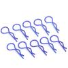 Alomejor RC 13 Mm Body Clips RSHAP Metal PINS for 1/5 1/6 /8/10 RC Car, Light Clips for Car Lovers (Blue) view 3