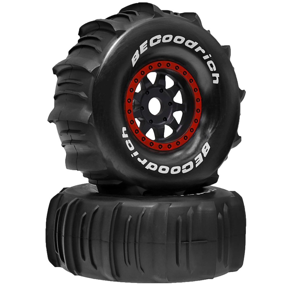 1/7 1/8 RC Desert Racer 17mm hex Wheels with Paddle Tires OD 140mm for TRX UDR 85086-4 ARRMA Mojave EXB YK4072 4073 YKDF7 TB7 Traxxas Arrma Typhon 3S 6S Losi HPI (2pcs)