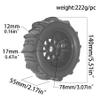 1/7 1/8 RC Desert Racer 17mm hex Wheels with Paddle Tires OD 140mm for TRX UDR 85086-4 ARRMA Mojave EXB YK4072 4073 YKDF7 TB7 Traxxas Arrma Typhon 3S 6S Losi HPI (2pcs) view 4