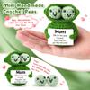 LEJIAJINW Gifts for Mom Christmas, from Daughter Son, Mom Mother Christmas - Funny Mini Handmade Crochet Peas, Thank You Birthday Gift for Mama Mommy Mother in Law Mothers Day or Valentines view 2