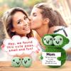 LEJIAJINW Gifts for Mom Christmas, from Daughter Son, Mom Mother Christmas - Funny Mini Handmade Crochet Peas, Thank You Birthday Gift for Mama Mommy Mother in Law Mothers Day or Valentines view 3