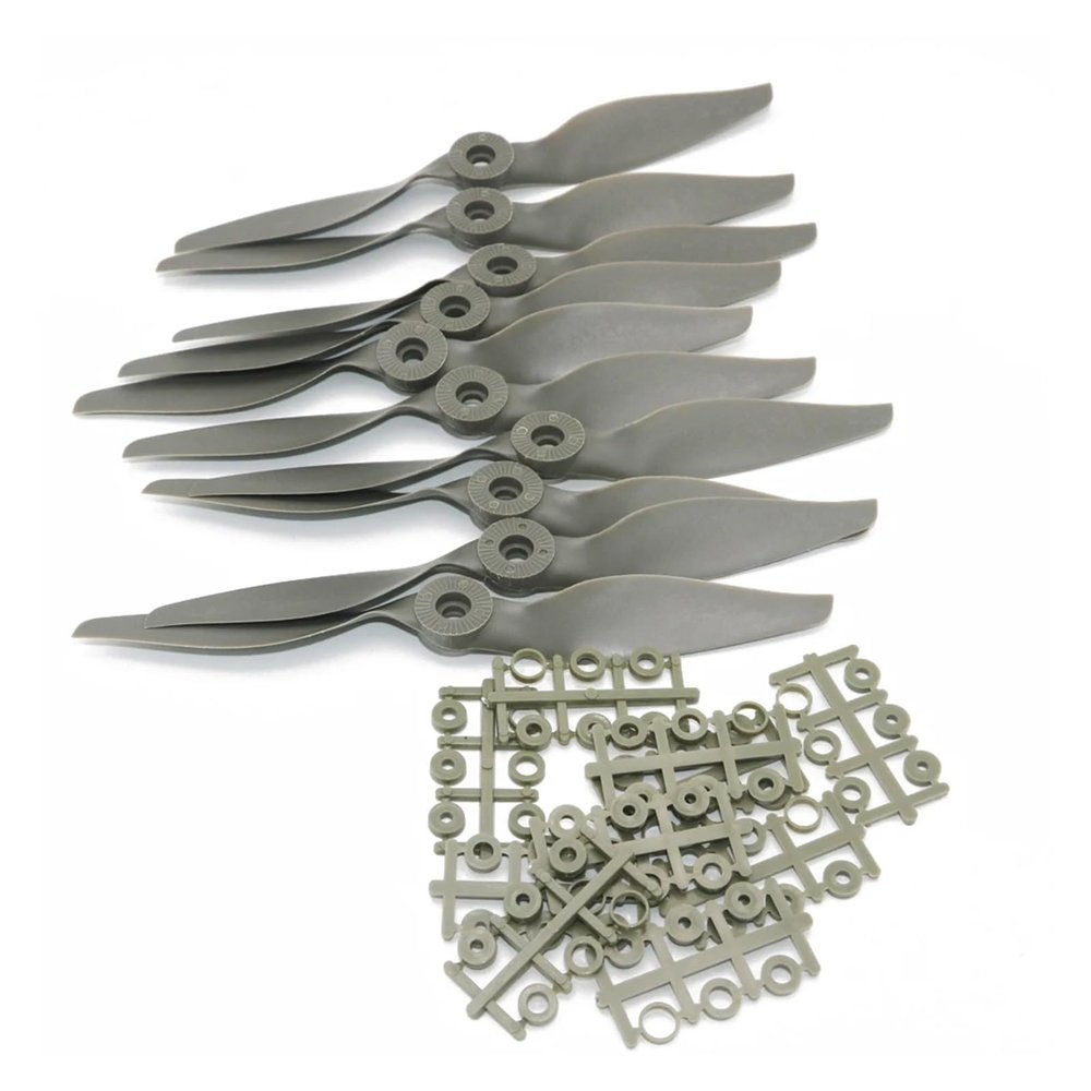 10 Pieces/Batch Compatible with Propeller (14X7 13X6.5 12X6 11X5.5 10X7 8X6 8X4 7X5 6X4 Optional) Universal(7 x 5)