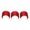 Aluminum High Strength 370 Motor Heat Sink for WPL C14 RC Car Upgrade Accessories (Red) view 1