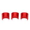 Aluminum High Strength 370 Motor Heat Sink for WPL C14 RC Car Upgrade Accessories (Red) view 2