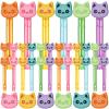 Leitee 36 Pieces Bubble Wands Happy Party Favors Mini Bubble Wands 6 Styles for Pet Themed Birthday Decor Party Goodie Bag Filler view 1