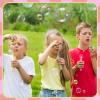Leitee 36 Pieces Bubble Wands Happy Party Favors Mini Bubble Wands 6 Styles for Pet Themed Birthday Decor Party Goodie Bag Filler view 4