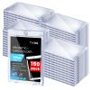150 PCS Magnetic Card Holder, 100pt One Touch Trading Card Holders, Hard Plastic Display Case UV Protection Baseball Holders for Sports, Game view 1