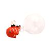 (Castle Enterprise) Faukart Cute Handmade Glasswork Floating Clown Fish Width: 0.8 inches (20 mm) Ball: 0.8 inches (20 mm) view 1